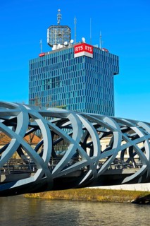 Head office of the French-speaking radio and television station Radio Television Suisse