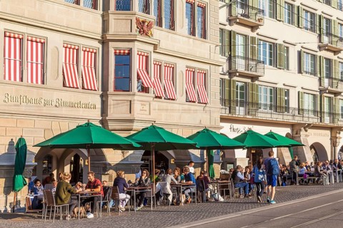 Restaurant ""Zunfthaus zur Zimmerleuten""