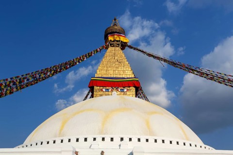 Eyes of the Boudhanath Stupa