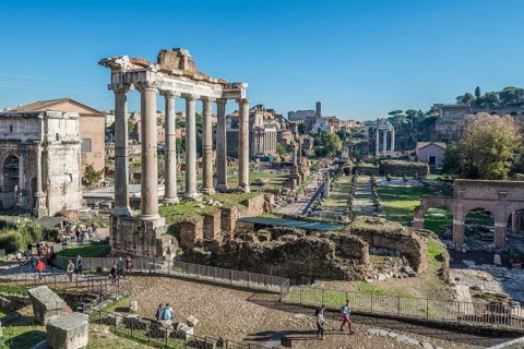 Columns of the Temple of Saturn