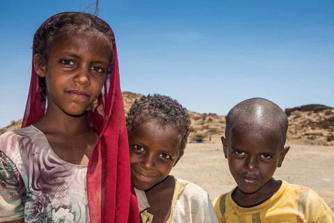 Bedouin children