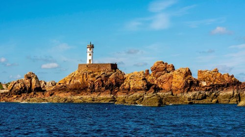 Paon Lighthouse on the Ile de Brehat