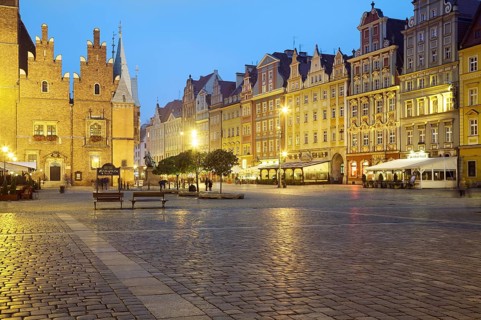 Market square Rynek we Wroclawiu