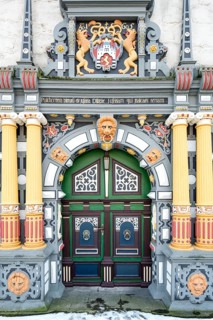 Town hall in the Weser Renaissance style
