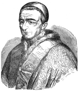 Pope Gregory XVI or Gregorius XVI