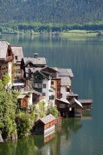 Lake Hallstatt or Hallstatter See lake
