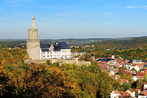 Osterburg Castle above the historic centre