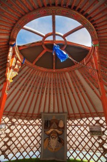 Original Mongolian yurt