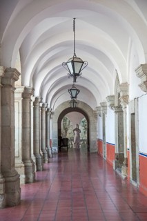 The school of fine arts at Benito Juarez Autonomous University of Oaxaca