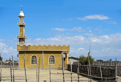 Mosque in the countryside