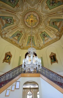 Main staircase of the Malta Pavilion