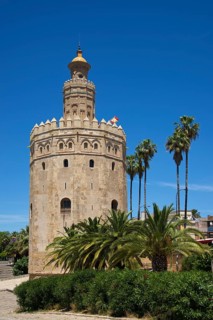 Torre del Oro on the waterfront of the Rio Guadalquivir