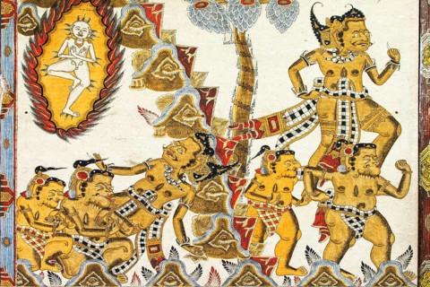 Traditional Kamasan painting