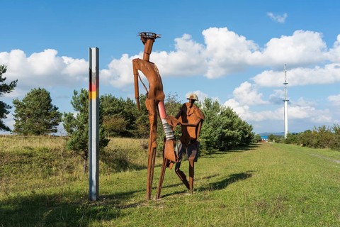 Sculptural group ""Entwurdigung""