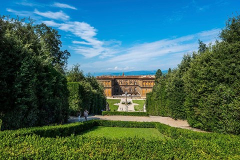 View of the Palazzo Pitti