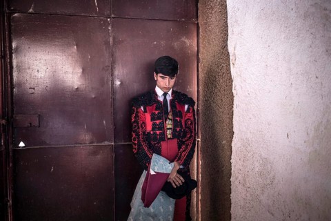 Matador before a bullfight