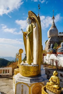 Manauhla Pagoda in the mountains
