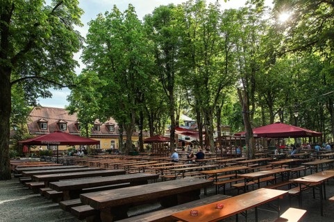 Menterschwaige beer garden