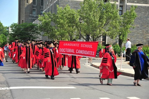 Graduation ceremony Cornell University Commencement