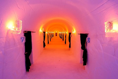 Ice Hotel or Igloo Hotel