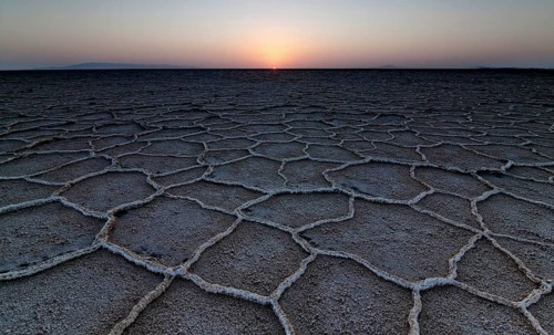Dasht-e Kavir or Great Salt Desert