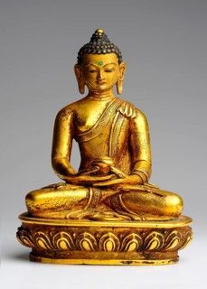 Old Buddha sculpture