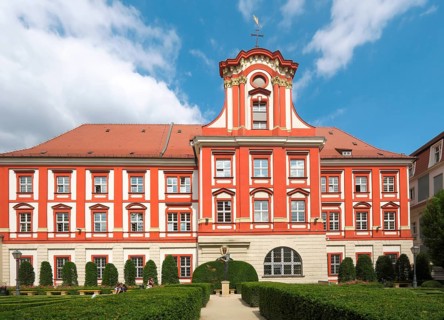 Ossolineum with baroque garden