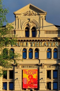 Jimi Hendrix Poster at St. Pauli Theater