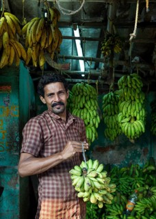 Banana seller