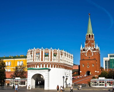 Entrance of Moscow Kremlin