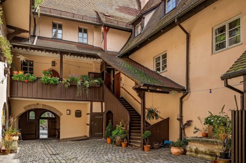 Courtyard of the Sebald Vicarage