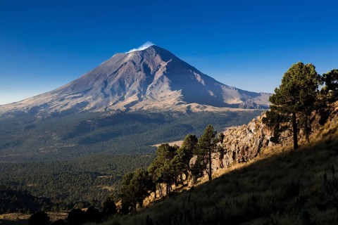 Volcano Popocatepetl