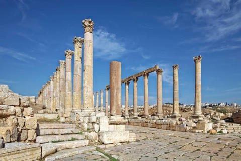 Main street Cardo Maximus