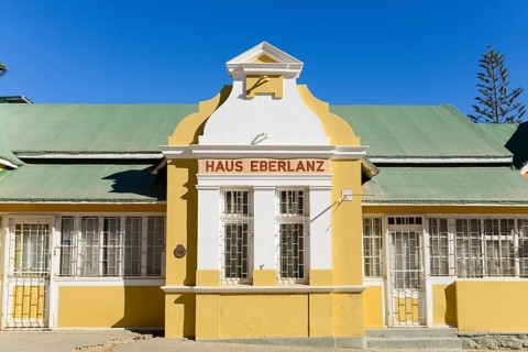 Historical House Eberlanz from German colonial times