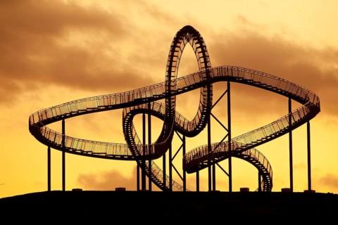 Landmark Tiger & Turtle - Magic Mountain