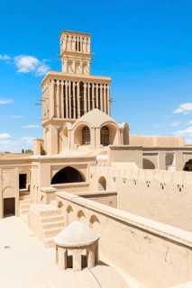 Aghazadeh Mansion and its windcatcher