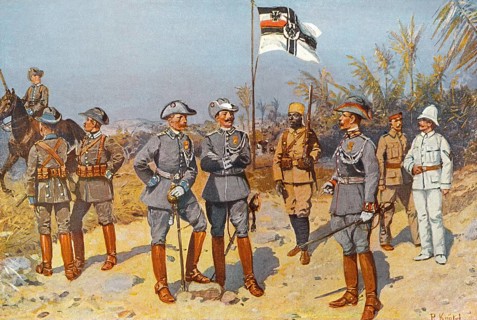 Imperial German colonial troops in German East Africa
