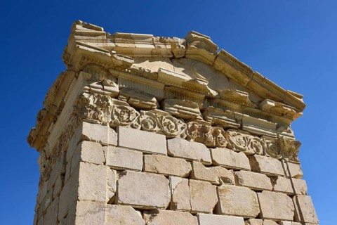 Reconstructed Heroon at the archaeological site of Sagalassos