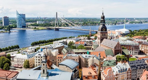 Historic centre with Riga Cathedral