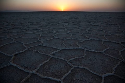 Dasht-e Kavir or Great Salt Desert