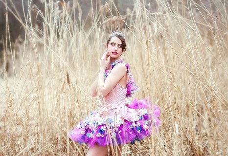 Ballerina wearing a tutu