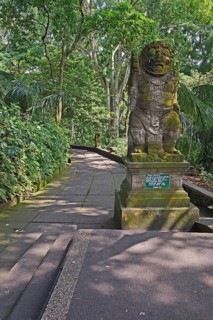 Entrance to the Ubud Monkey Forest