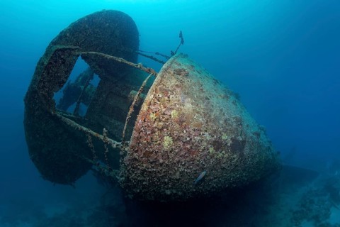 Stern with gun deck