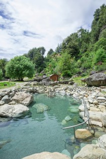 Thermal pools of Termas los Pozones