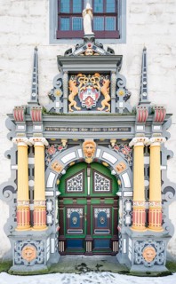 Town hall in the Weser Renaissance style