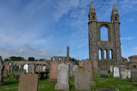 St Andrews Cathedral and cemetery