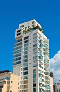 Skyscrapers in Achrafieh District in Beirut