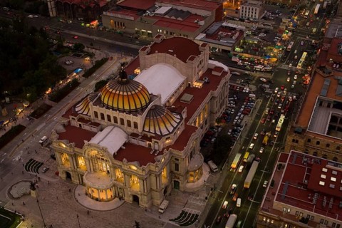 Palacio de Bellas Artes from Torre Latinoamericana