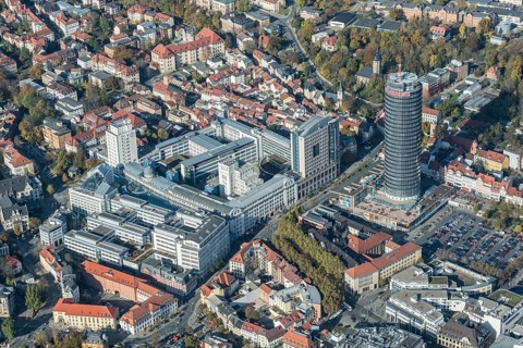 City center with Jentower