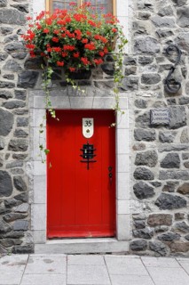 Red door